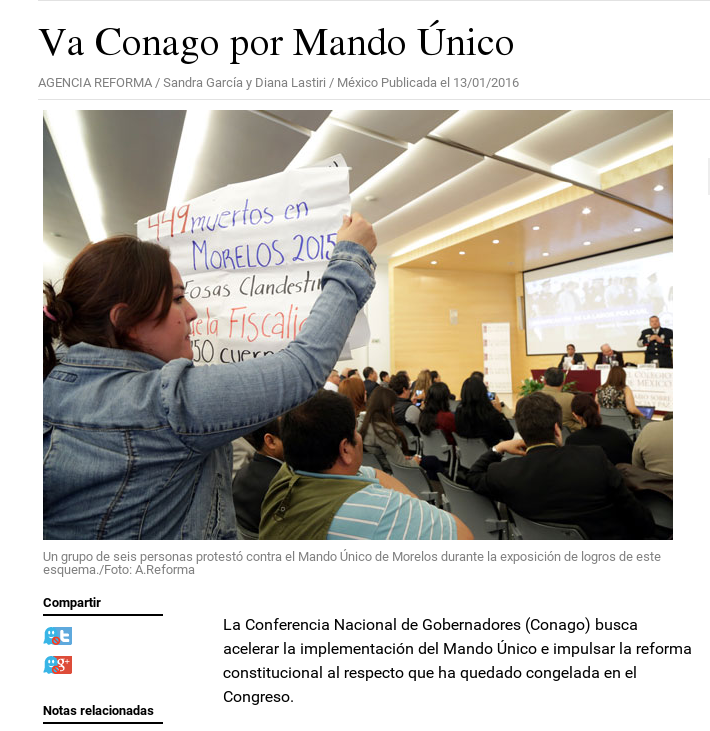 Lee más sobre el artículo Va Conago por Mando Único