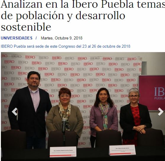 Lee más sobre el artículo Analizan en la Ibero Puebla temas de población y desarrollo sostenible
