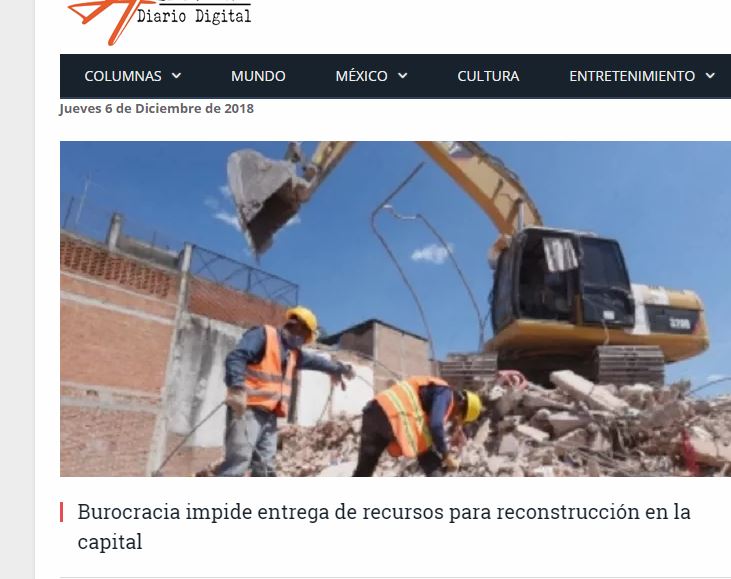 Lee más sobre el artículo Burocracia impide entrega de recursos para reconstrucción en la capital