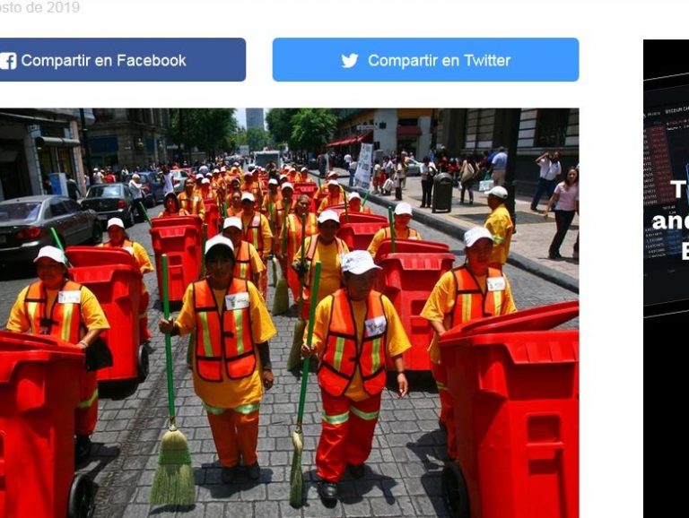 Lee más sobre el artículo UNAM: Barrenderos de CDMX recorren distancia entre México y Japón todos los días – Acustik Noticias
