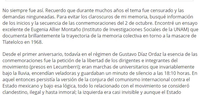 Lee más sobre el artículo Los vaivenes de la memoria