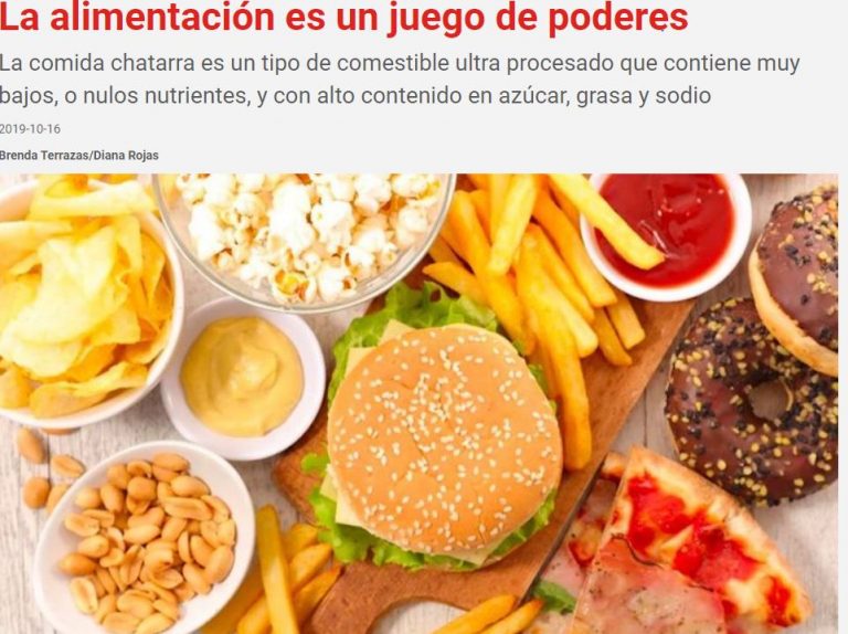 Lee más sobre el artículo La alimentación es un juego de poderes