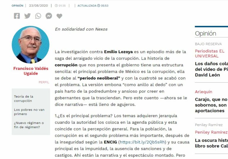 Lee más sobre el artículo Teoría de la corrupción