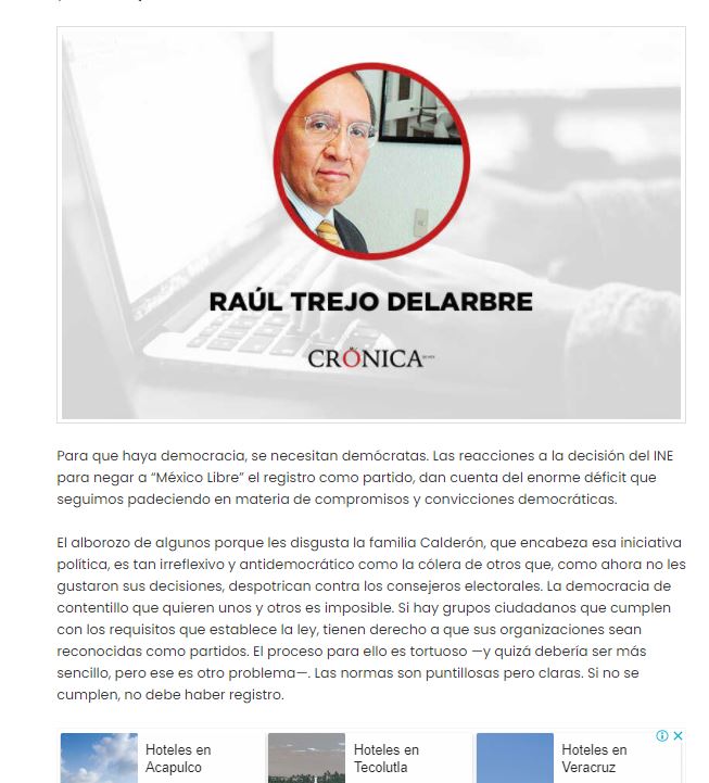 Lee más sobre el artículo Demócratas de ocasión