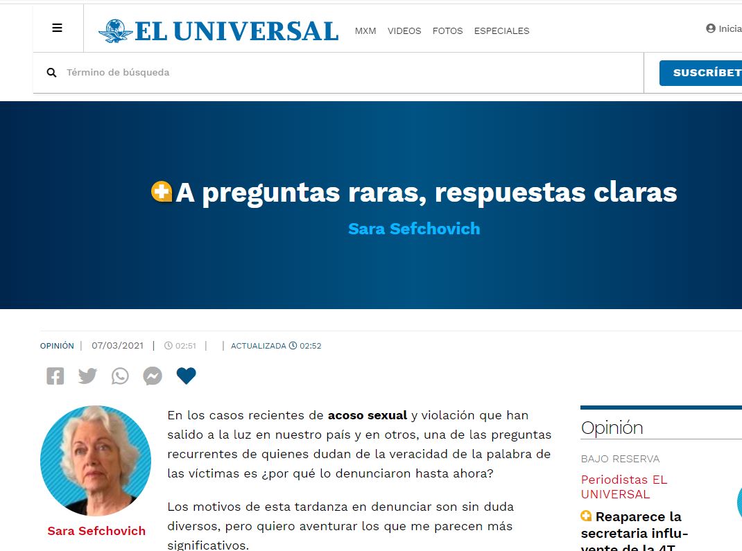 Lee más sobre el artículo A preguntas raras, respuestas claras