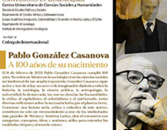 Lee más sobre el artículo Coloquio Internacional: Pablo González Casanova a 100 años de su nacimiento