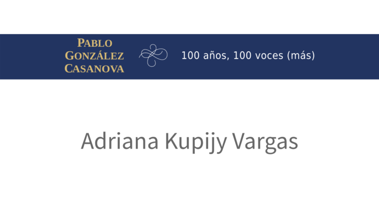 Lee más sobre el artículo Adriana Kupijy Vargas