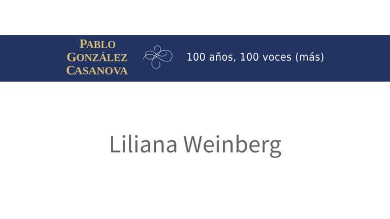 Lee más sobre el artículo Liliana Weinberg
