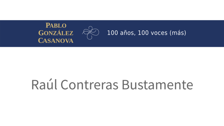 Lee más sobre el artículo Raúl Contreras Bustamente