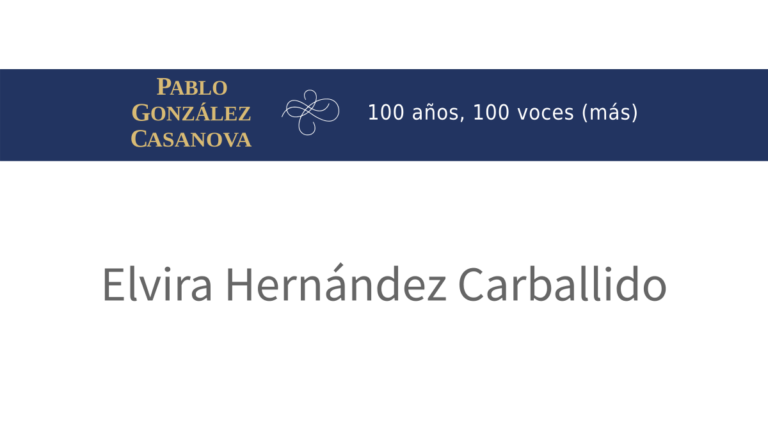 Lee más sobre el artículo Elvira Hernández Carballido