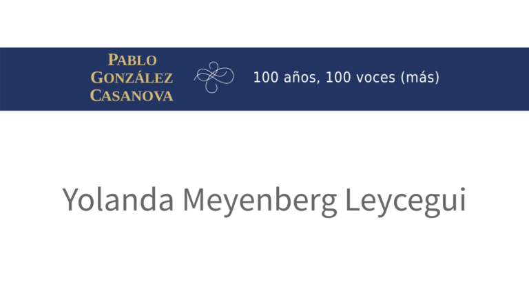 Lee más sobre el artículo Yolanda Meyenberg Leycegui