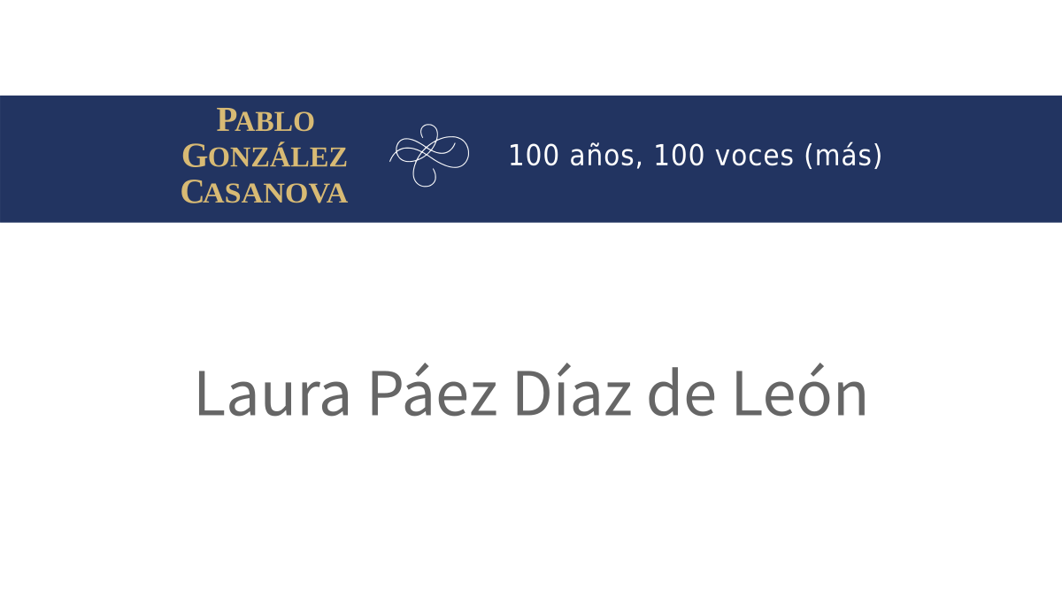 Lee más sobre el artículo Laura Páez Díaz de León