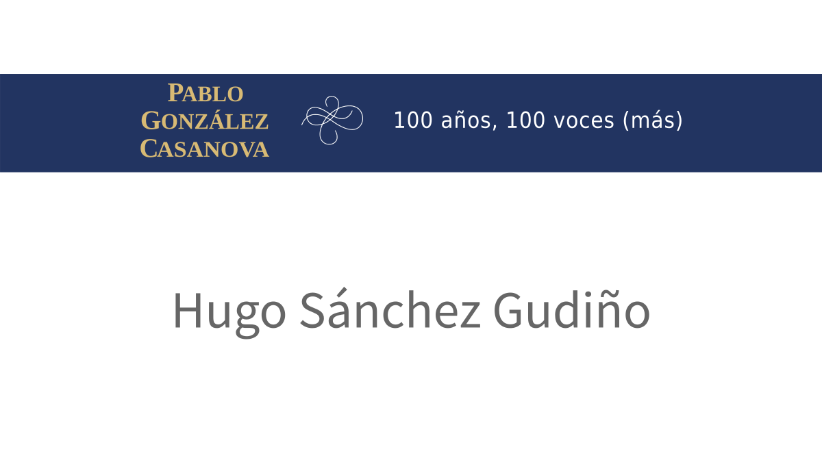 Lee más sobre el artículo Hugo Sánchez Gudiño