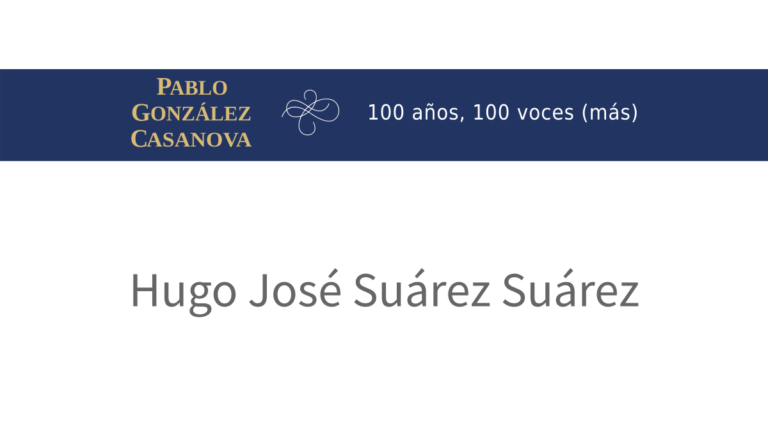 Lee más sobre el artículo Hugo José Suárez Suárez