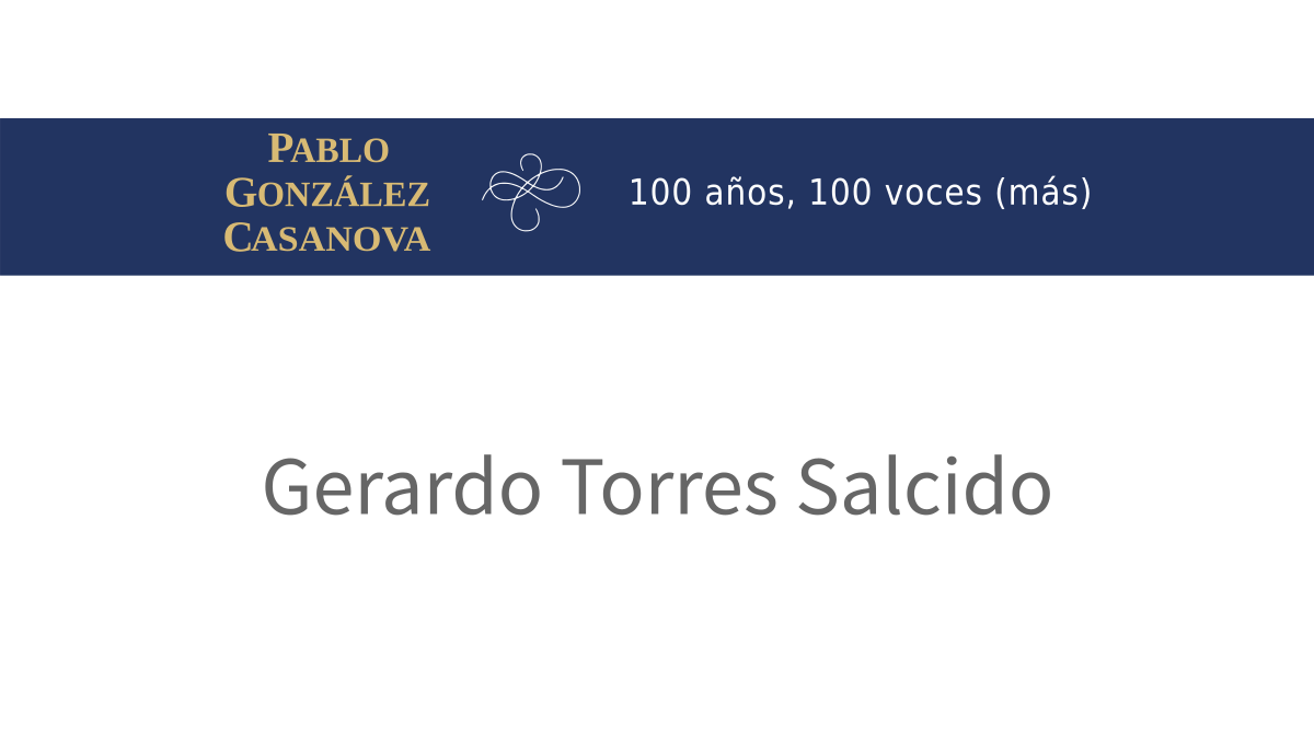 Lee más sobre el artículo Gerardo Torres Salcido
