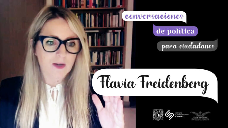 Lee más sobre el artículo Flavia Freidenberg: participación política de las mujeres en América Latina