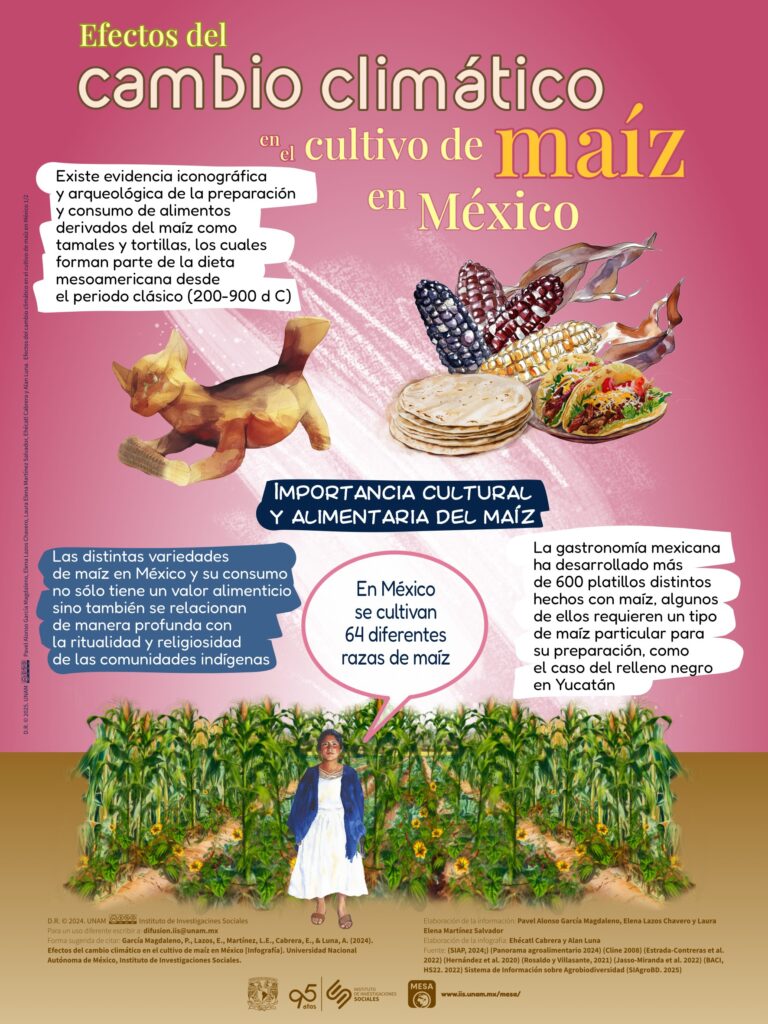 Efectos del cambio climático en el cultivo de maíz en México 1