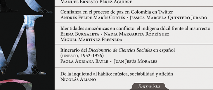 Revista Mexicana de Sociología. Año 80, número 1
