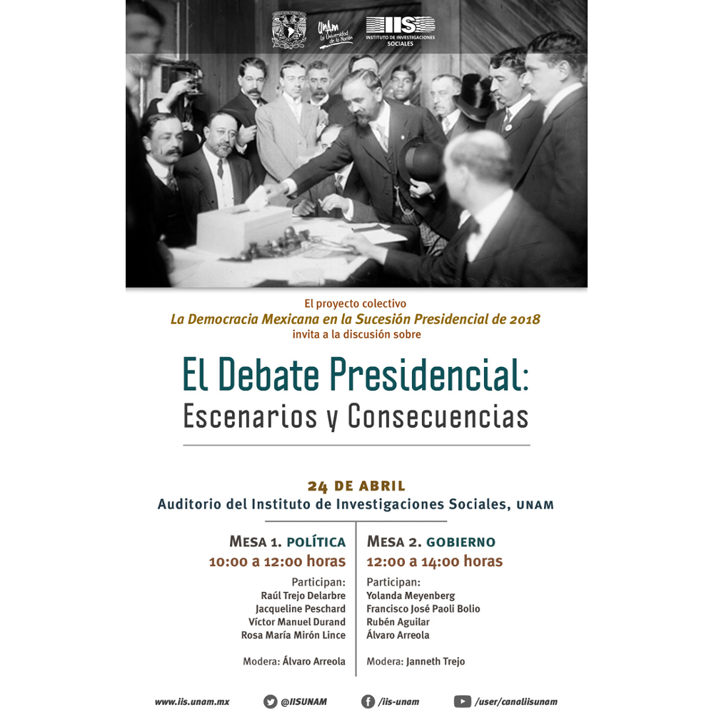 El Debate Presidencial Escenarios y Consecuencias Instituto de