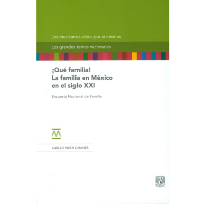 !Qué familia! La familia en México en el siglo XXI. Encuesta nacional de familia