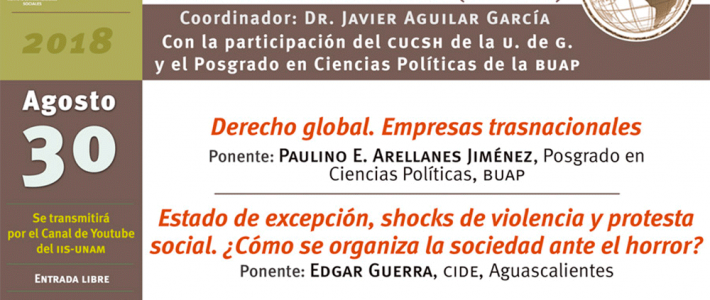 Seminario La Crisis, el poder y los movimientos sociales en el mundo global Seminario La Crisis, el poder y los movimientos sociales en el mundo global