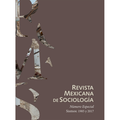 Revista Mexicana de Sociologí­a 2018: Número especial dedicado a los sismos de 1985 y 2017