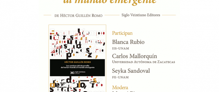 Presentación del libro “Los caminos del desarrollo del tercer mundo al mundo emergente” Presentación del libro “Los caminos del desarrollo del tercer mundo al mundo emergente”