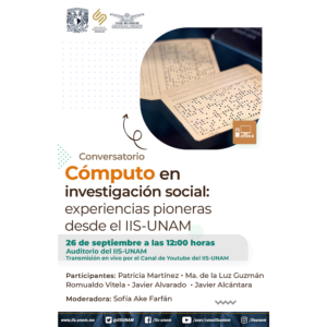 Cómputo en investigación social: experiencias pioneras desde el IIS-UNAM