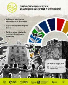 Curso: Ciudadanía crítica, desarrollo sostenible y universidad